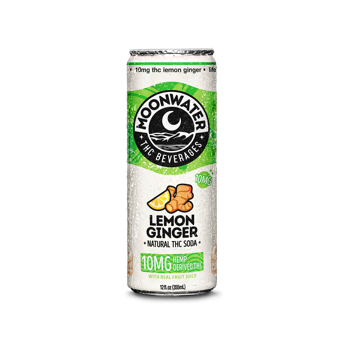 Original Lemon Ginger – 10MG – Moonwater