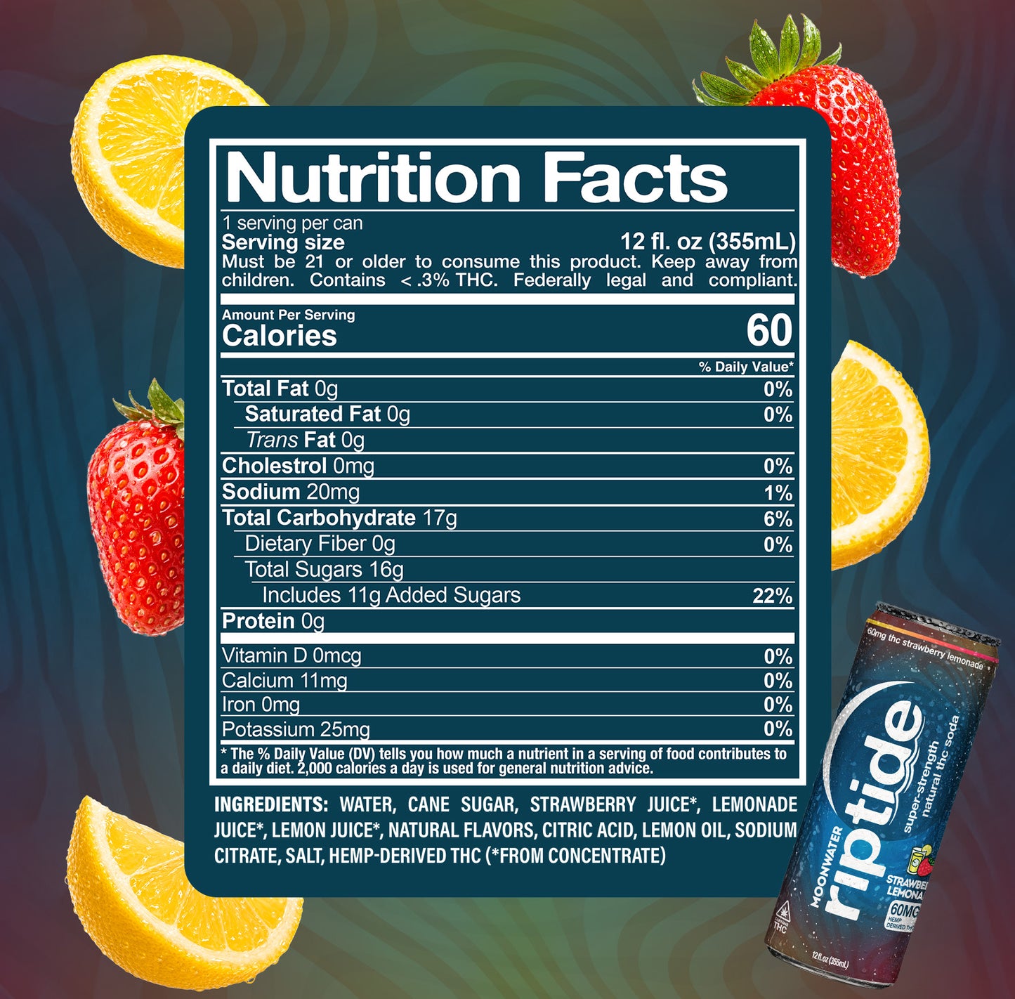 Riptide Strawberry Lemonade – 60MG