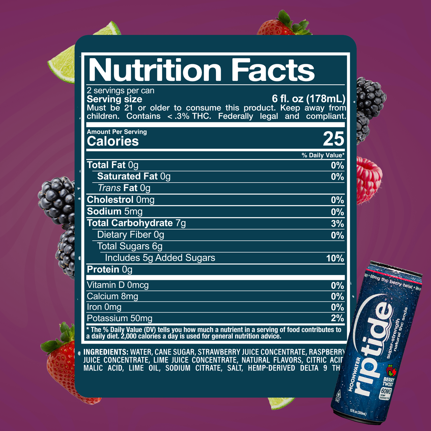 Riptide Berry Twist – 60MG