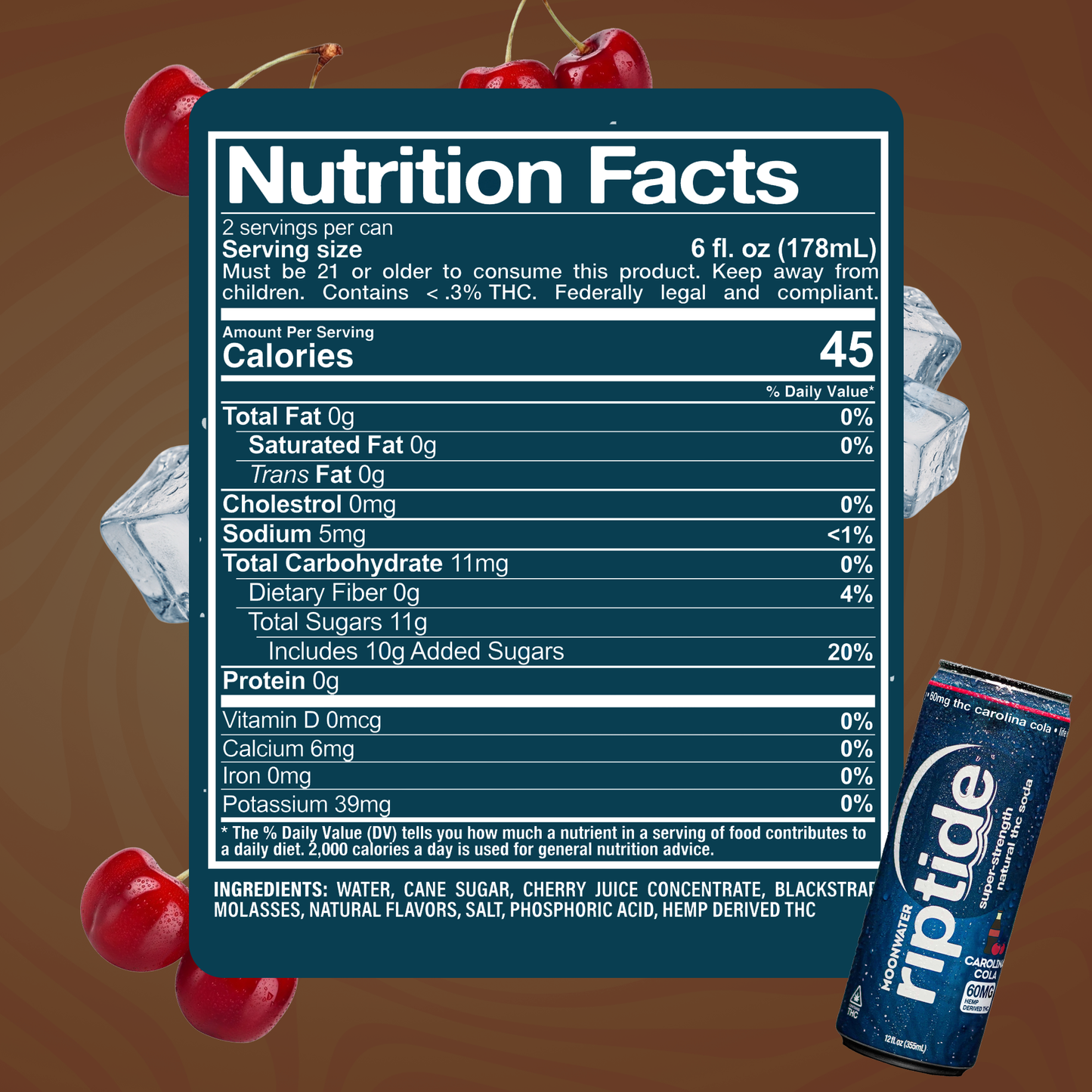 Riptide Carolina Cola – 60MG