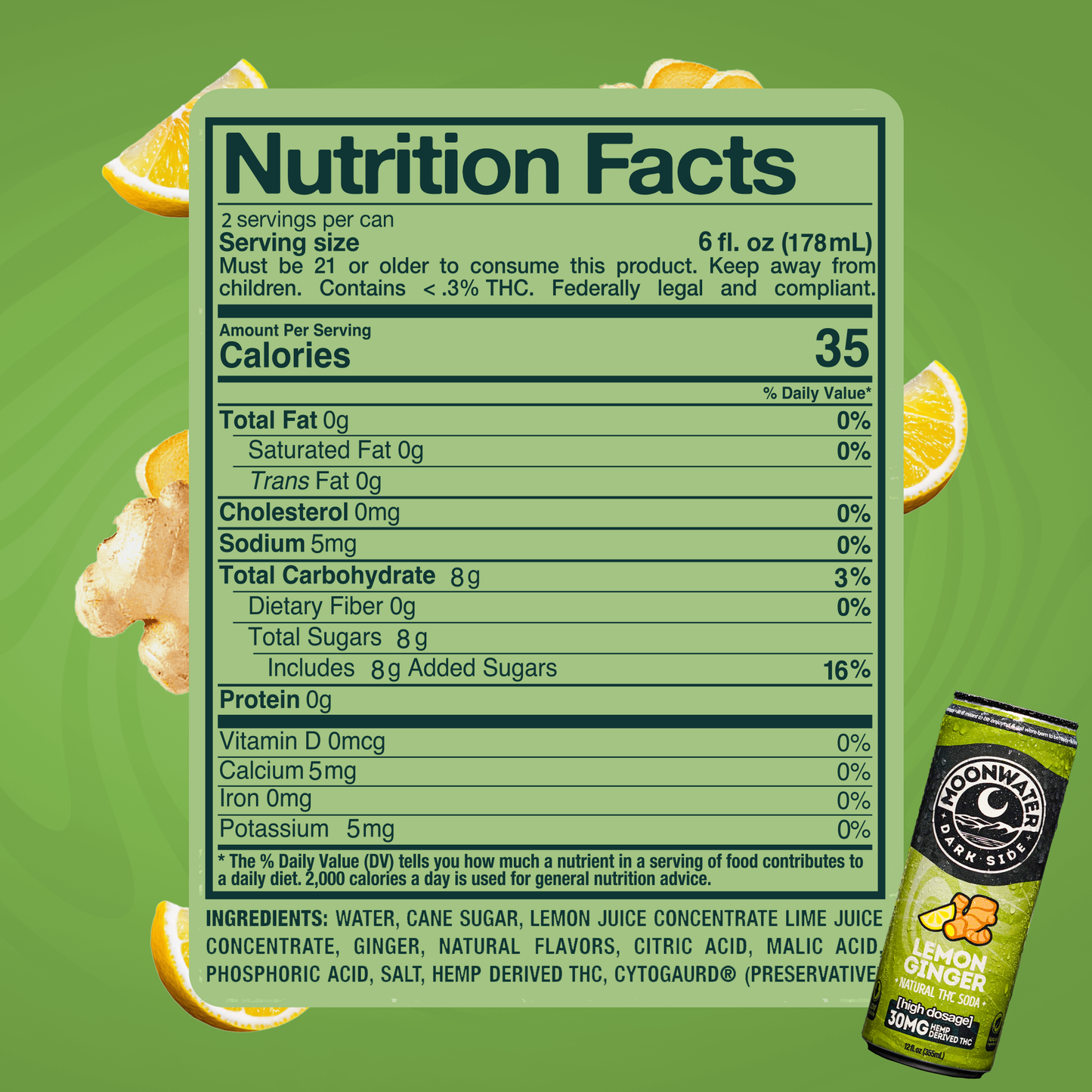 Darkside Lemon Ginger – 30MG