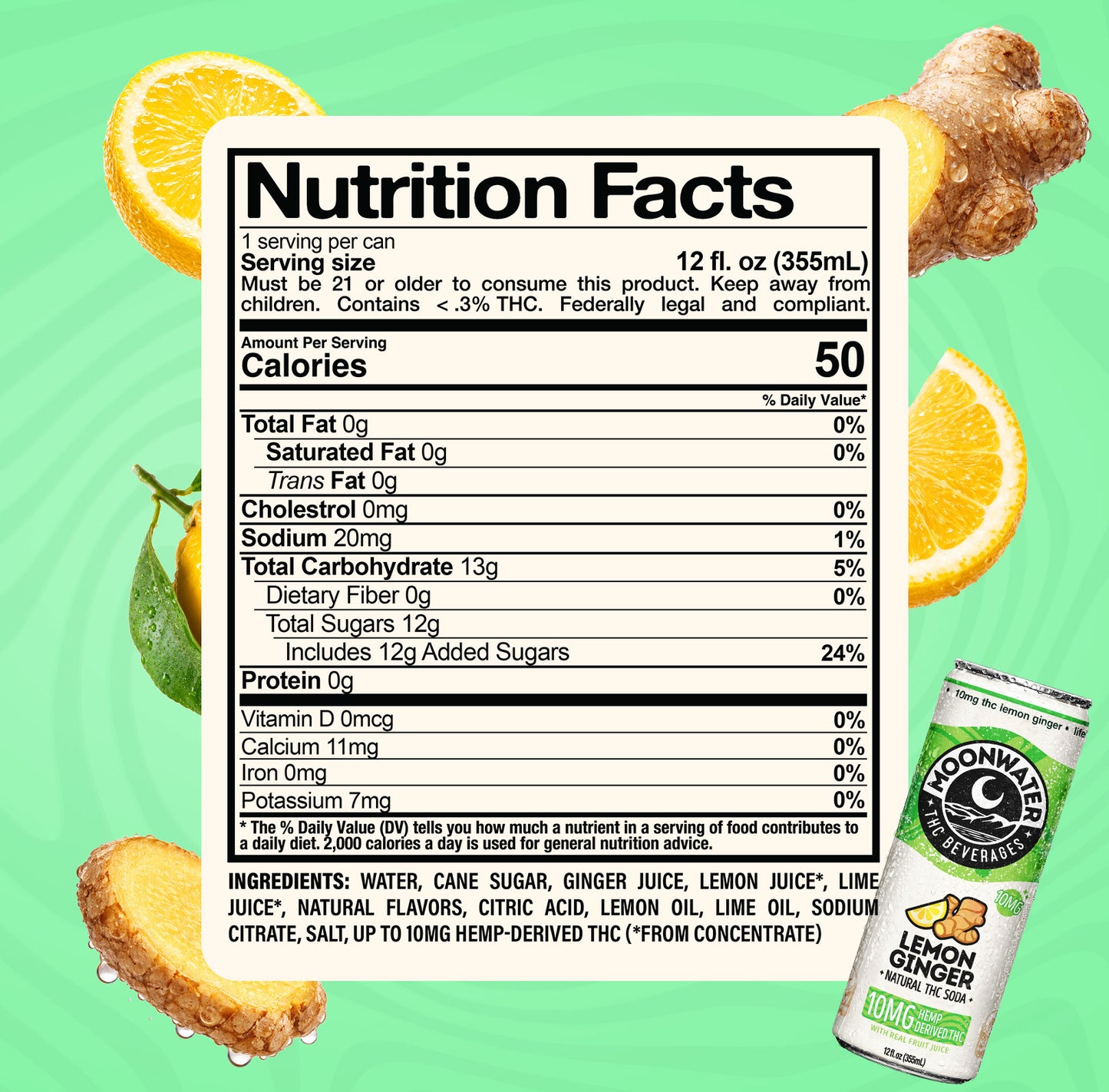 Original Lemon Ginger – 10MG
