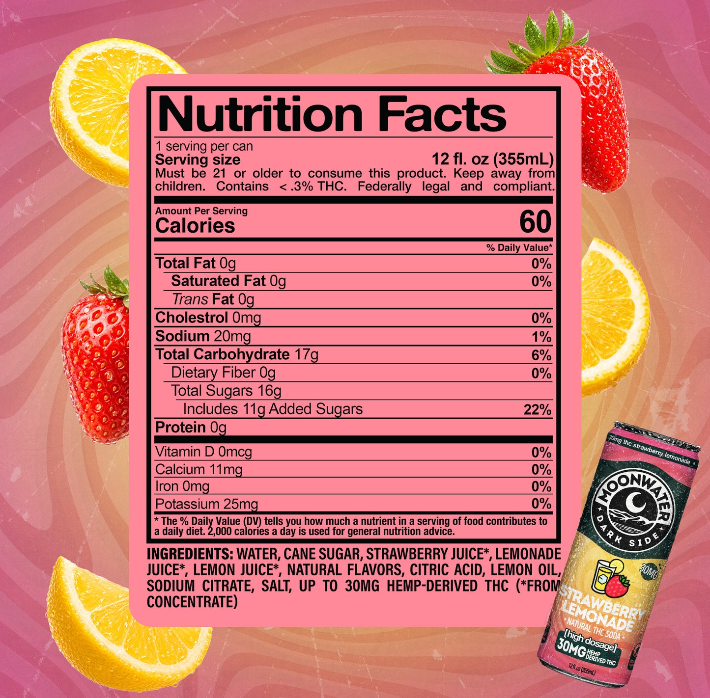 Darkside Strawberry Lemonade – 30MG