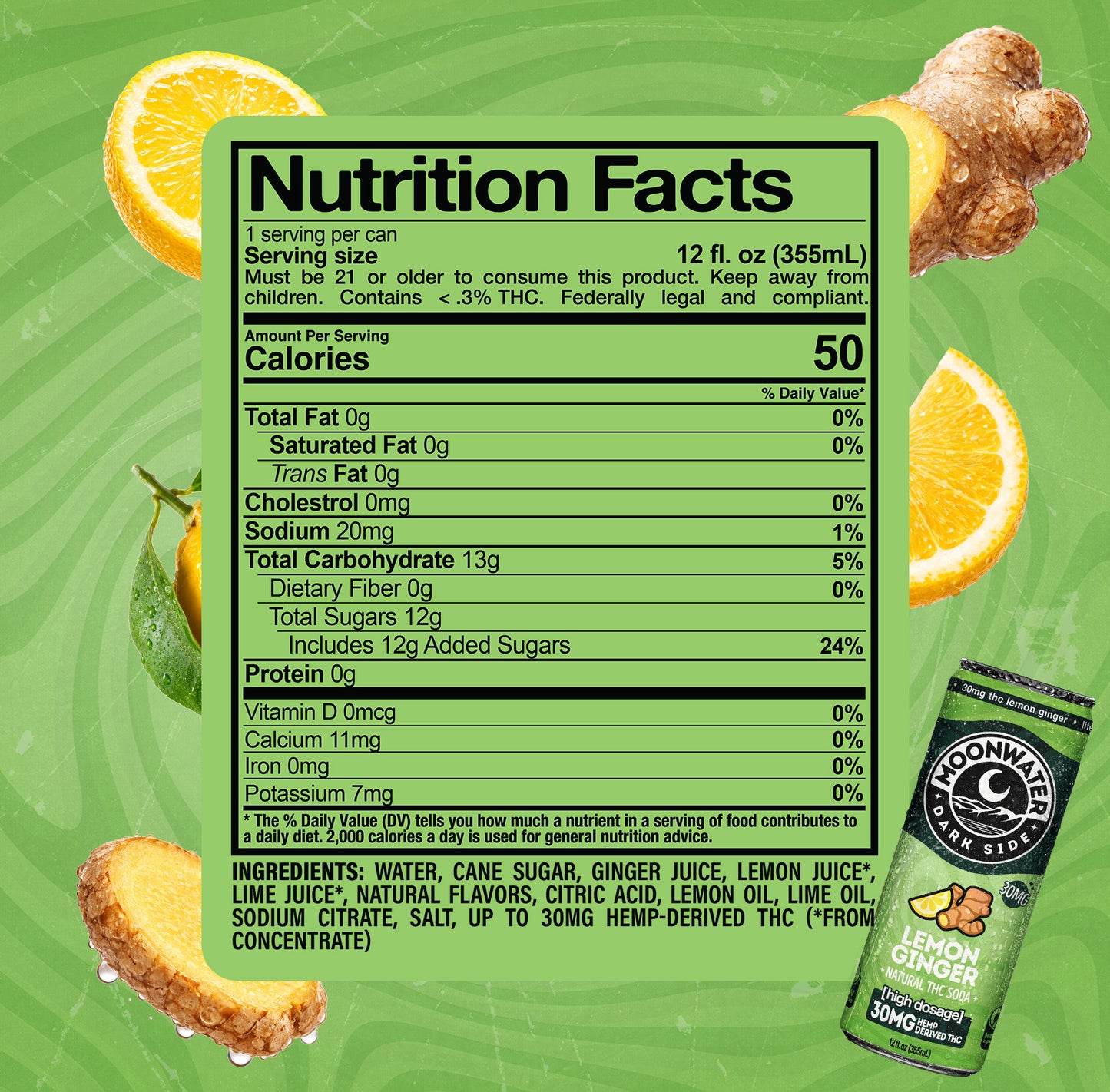 Darkside Lemon Ginger – 30MG