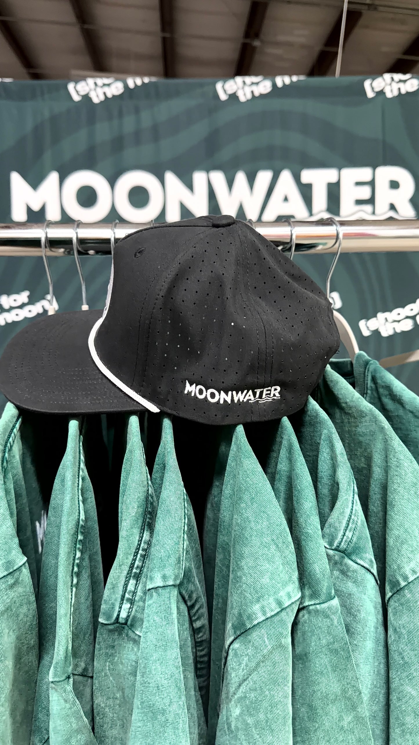 Flat Brim Silver Emblem Hat