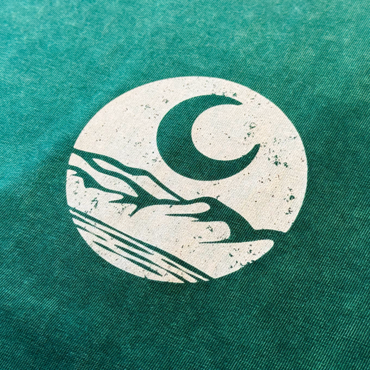 Vintage-Washed Grunge Tee