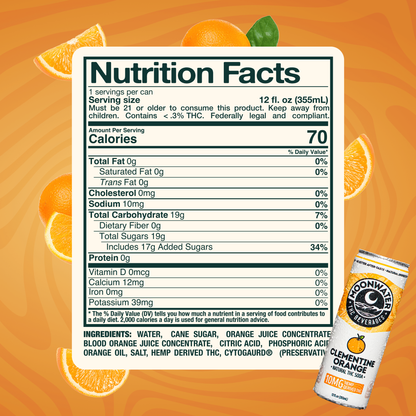 Golden Hour Clementine Orange – 10MG