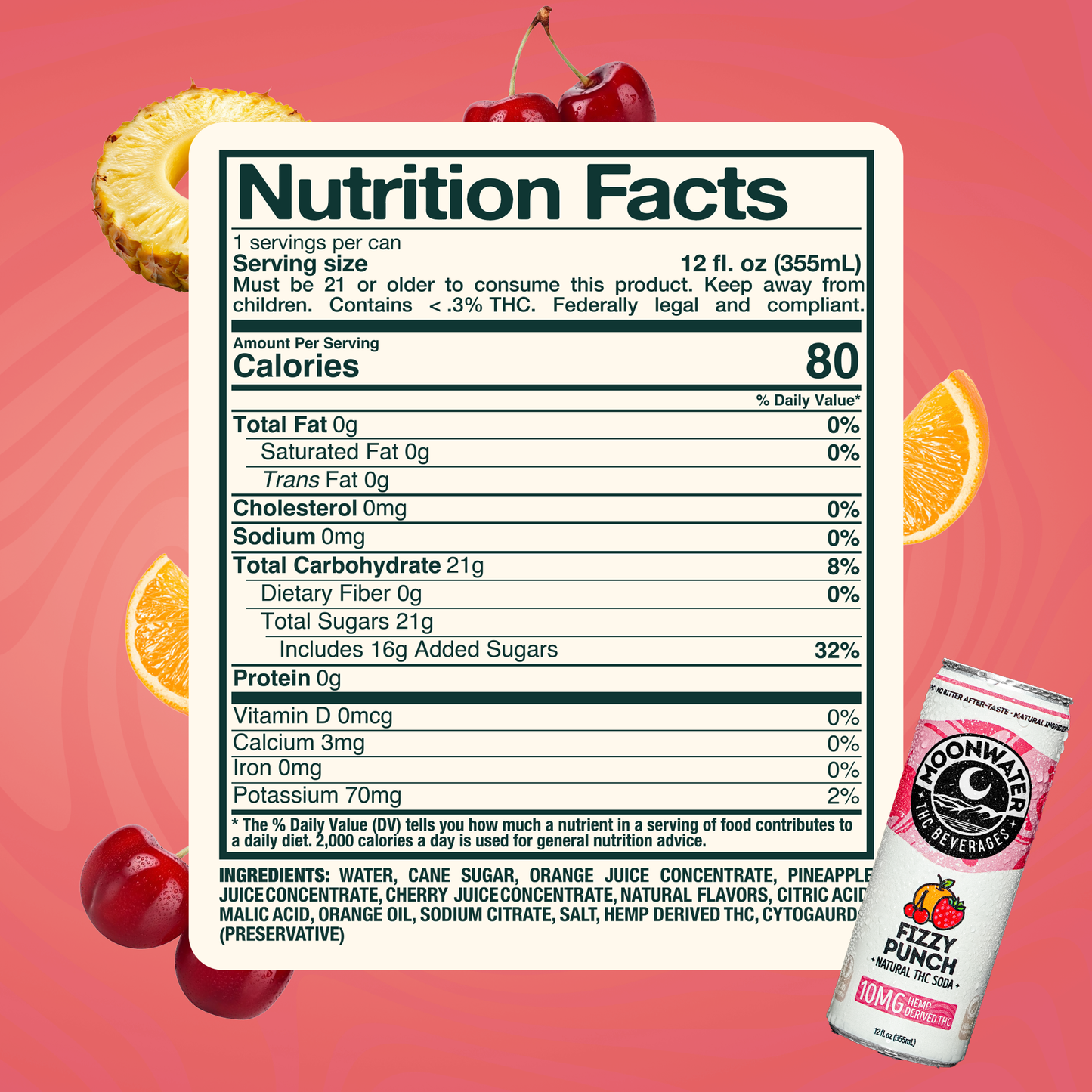 Golden Hour Fizzy Punch – 10MG