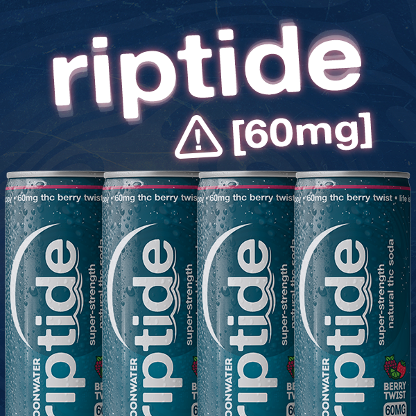 Moon Water Riptide Moonwater – Premium THC Soda | Shoot for the moon